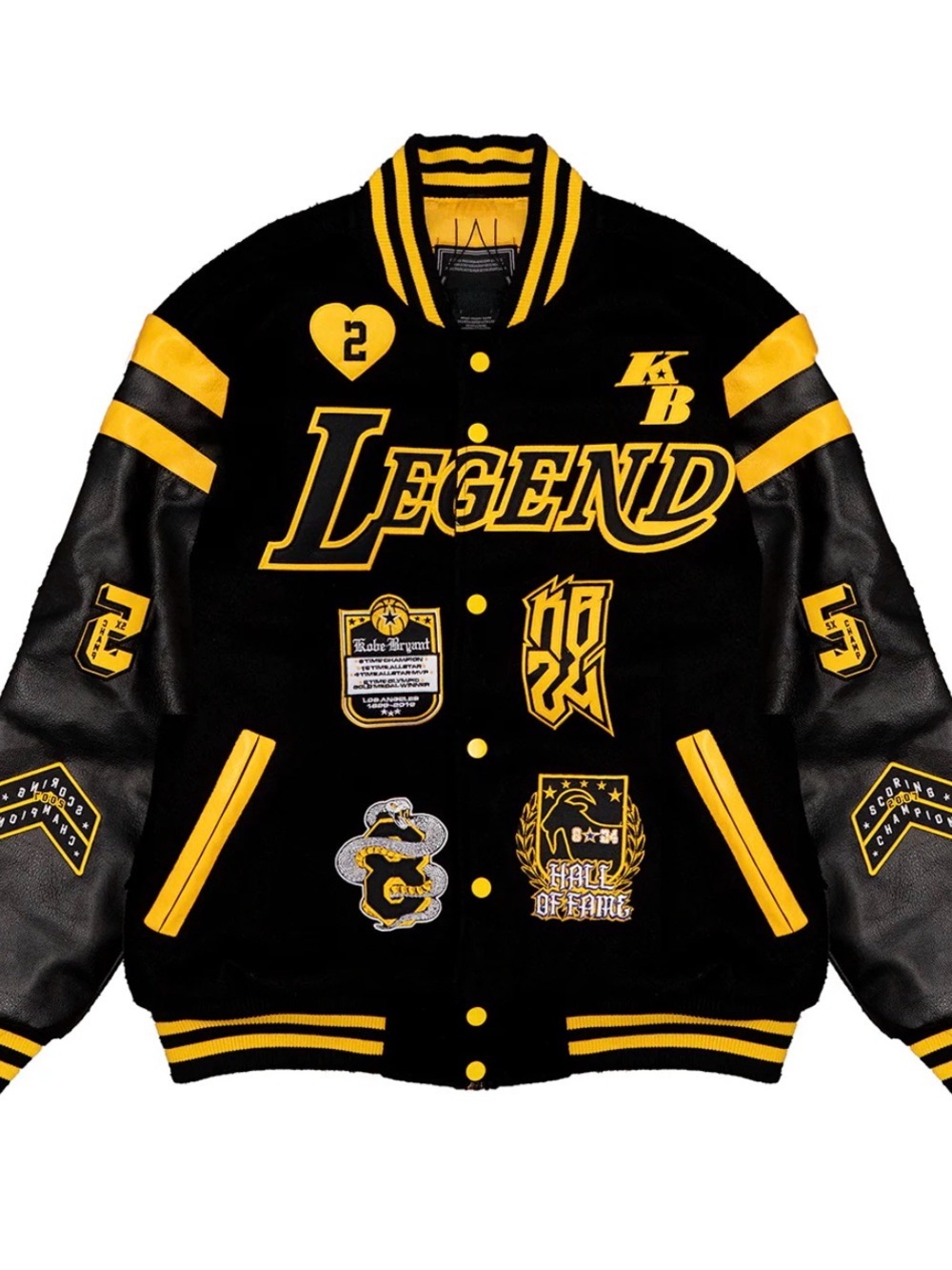 Kobe Bryant “LEGEND” Varsity jacket MAMBA Men’s SMALL retail $150 NWT 🔥